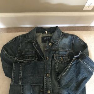 Cropped denim jacket